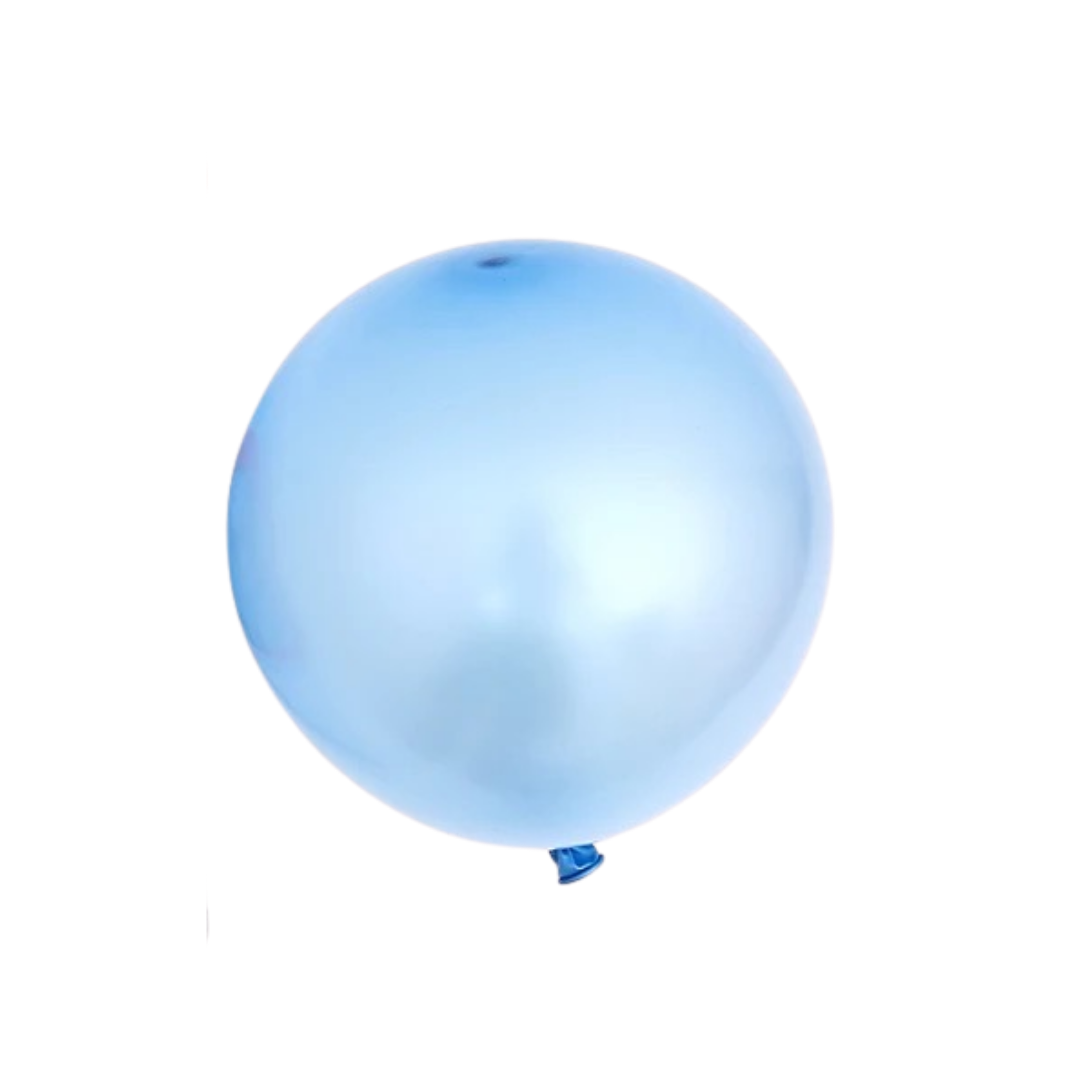 Ballon bleu ciel nacré x50